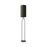 Belid Bottle golvlampa är tillverkad av metall.