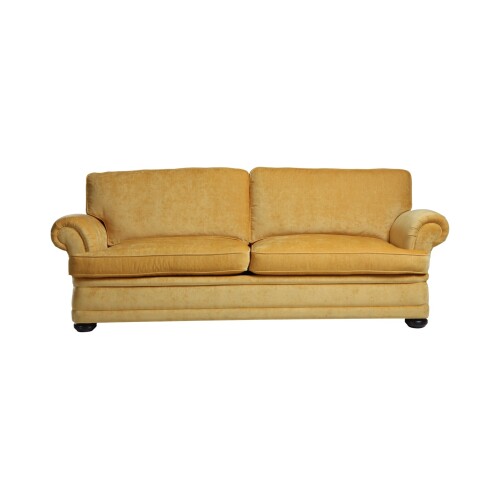Broderna Anderssons Soffa Oxford gult tyg
