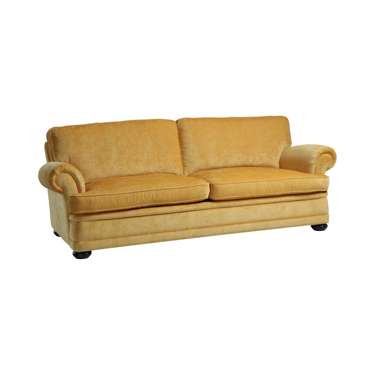 Broderna Anderssons Soffa Oxford gult tyg