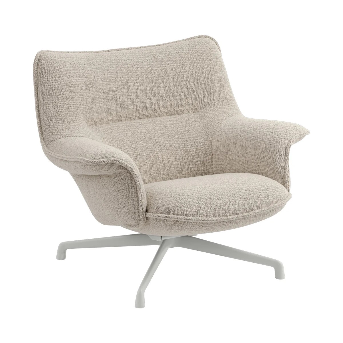 MUUTO Doze fåtölj låg swirvel base