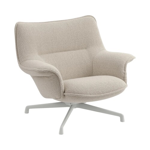MUUTO Doze fåtölj låg swirvel base