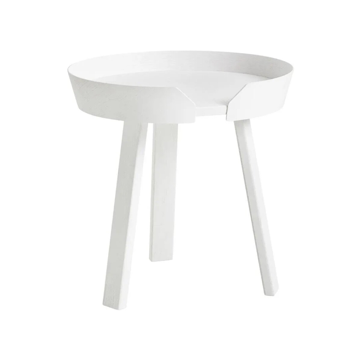 MUUTO Around Coffee table small white