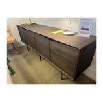 Sideboard Wing, Massiv Rökt Ek, Utställnings ex