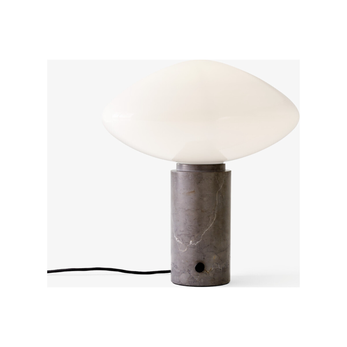 Mist AP17 bordslampa från &tradition med bas i marmor Grigio Caldo