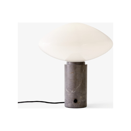 Mist AP17 bordslampa från &tradition med bas i marmor Grigio Caldo