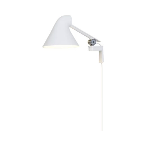 Louis Poulsen NJP vägglampa vit